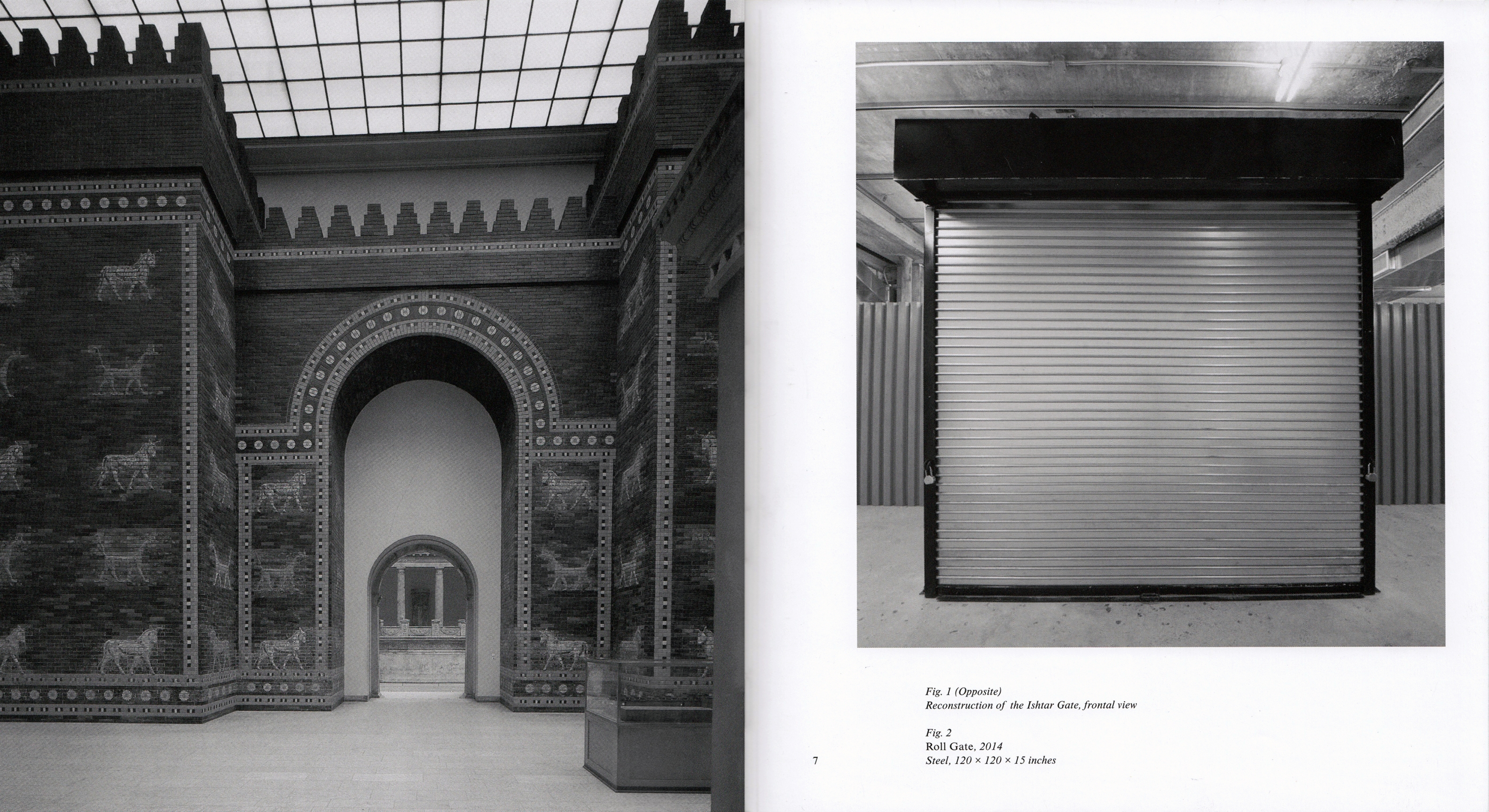 Interior view of Charles Harlan: ISHTAR, published by Karma, New York, 2014
