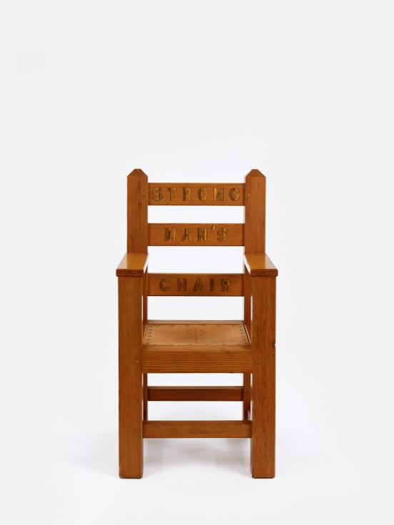 H.C. Westermann Strong Man’s Chair, 1970