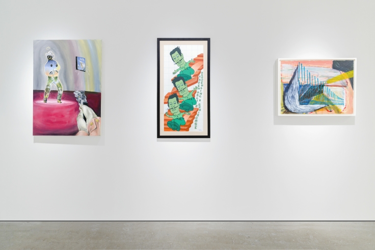 Installation view of Out of Control, curated by Peter and Sally Saul, New York, Venus Over Manhattan, 2018