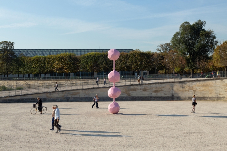 Installation view of Franz West: Dorit, FIAC Hors les Murs, Paris, 2018