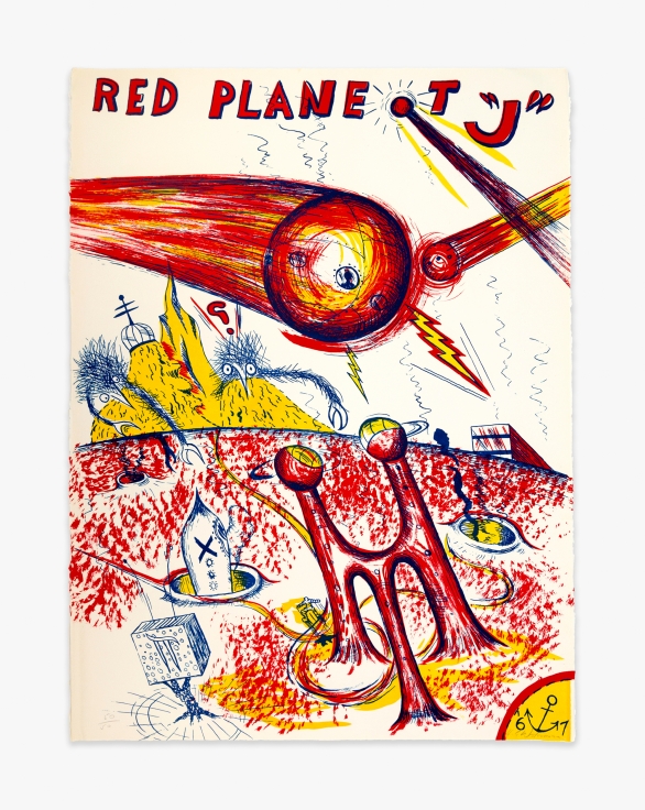 H.C. Westermann Red Planet “J,” 1967