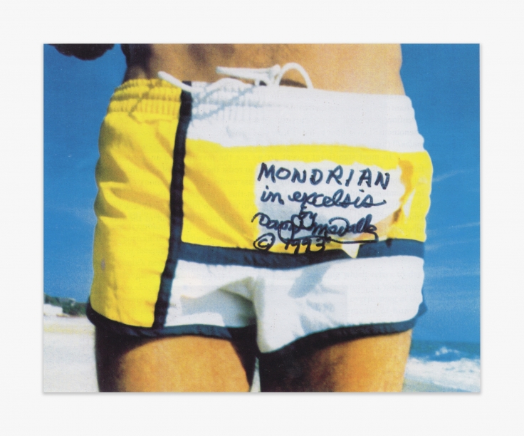 David Medalla Mondrian in Excelsis, Fire Island, 1994