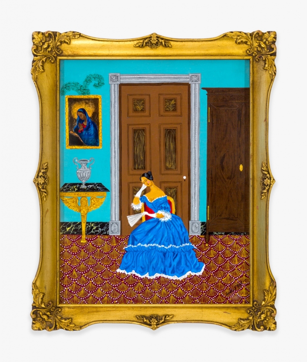 Painting by Andrew LaMar Hopkins titled "Créolité" from 202